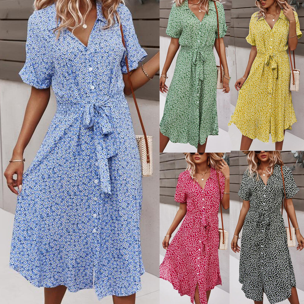 Robe imprimée femme – Style décontracté et sexy pour vacances